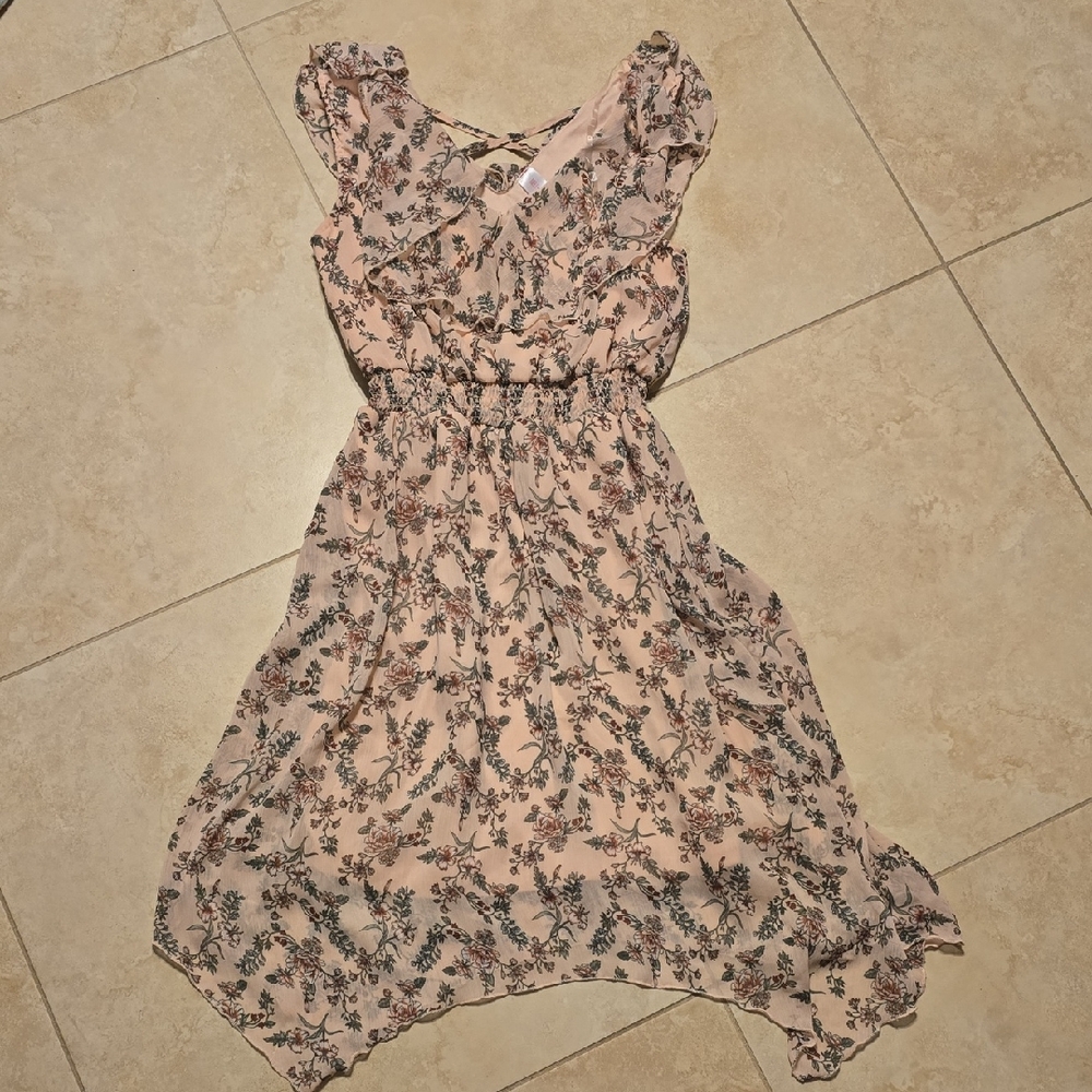 Floral Pink Dress